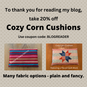 Cozy Corn Cushions 2024